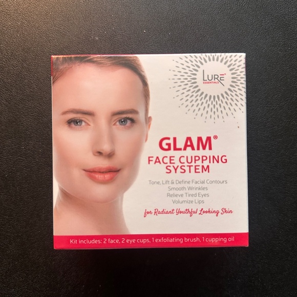 NEW Lure Essentials GLAM Facial Cupping Set, Face Eyes Lips - Picture 1 of 2